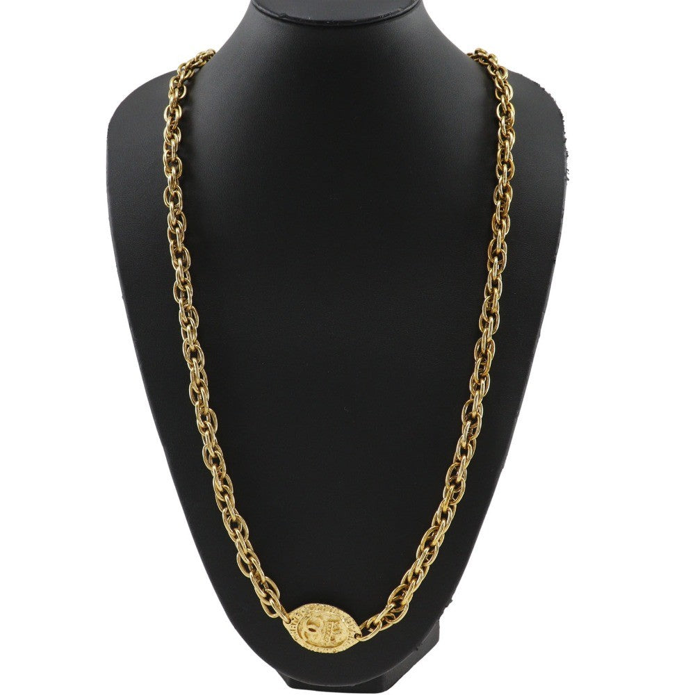 Chanel Coco Long Necklace Gold-plated, GOLD, GOLD_PLATED, Necklace