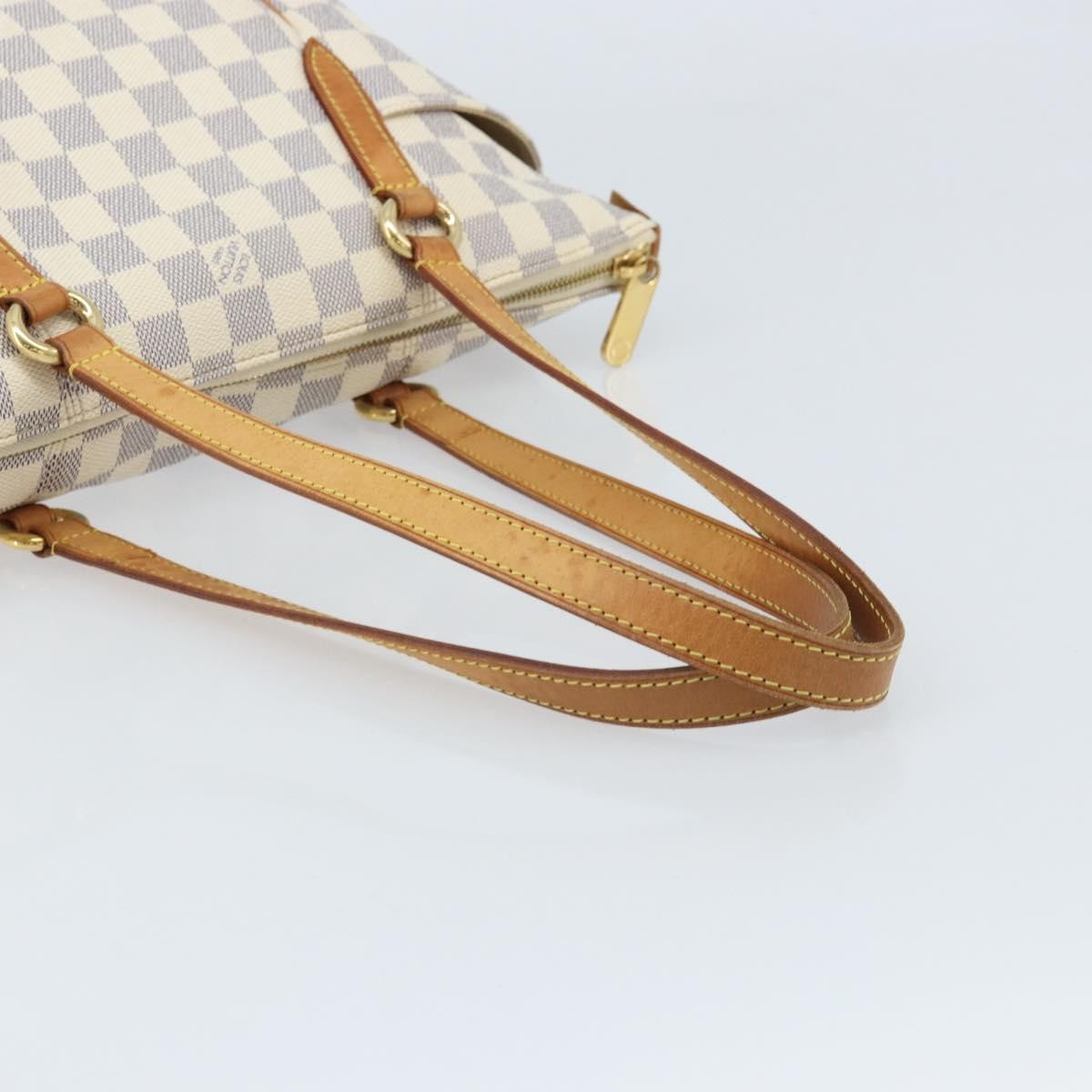 Louis Vuitton Totally Handbag Damier azur, BLUE, CANVAS, Tote bag