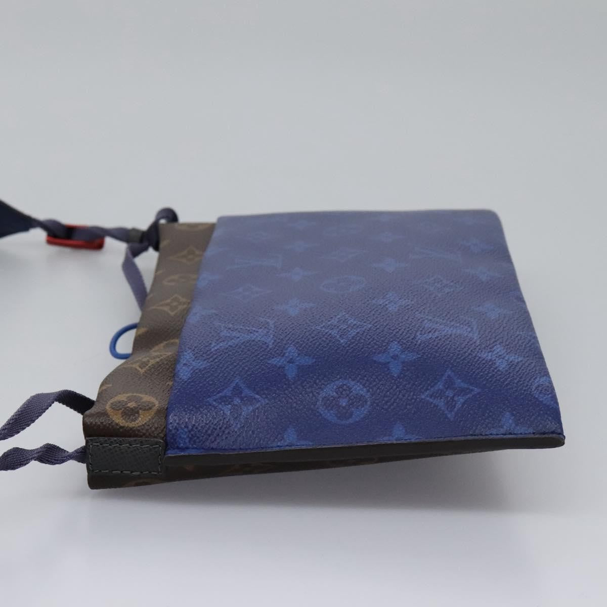 Louis Vuitton Outdoor Pouch Limited Edition Monogram Pacific Canvas, Blue, Canvas, Shoulder Bag