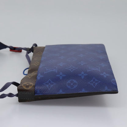 Louis Vuitton Outdoor Pouch Limited Edition Monogram Pacific Canvas, Blue, Canvas, Shoulder Bag