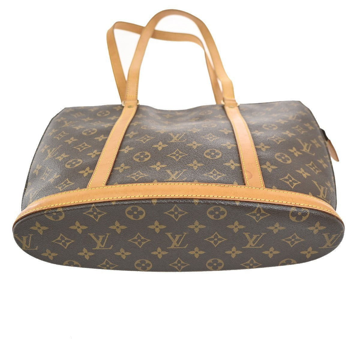 Louis Vuitton Babylone Handbag Monogram Canvas, BROWN, CANVAS, Shoulder bag