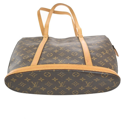 Louis Vuitton Babylone Handbag Monogram Canvas, BROWN, CANVAS, Shoulder bag