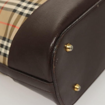 Burberry Nova Check Tote canvas check pattern, BEIGE, CANVAS, Tote bag
