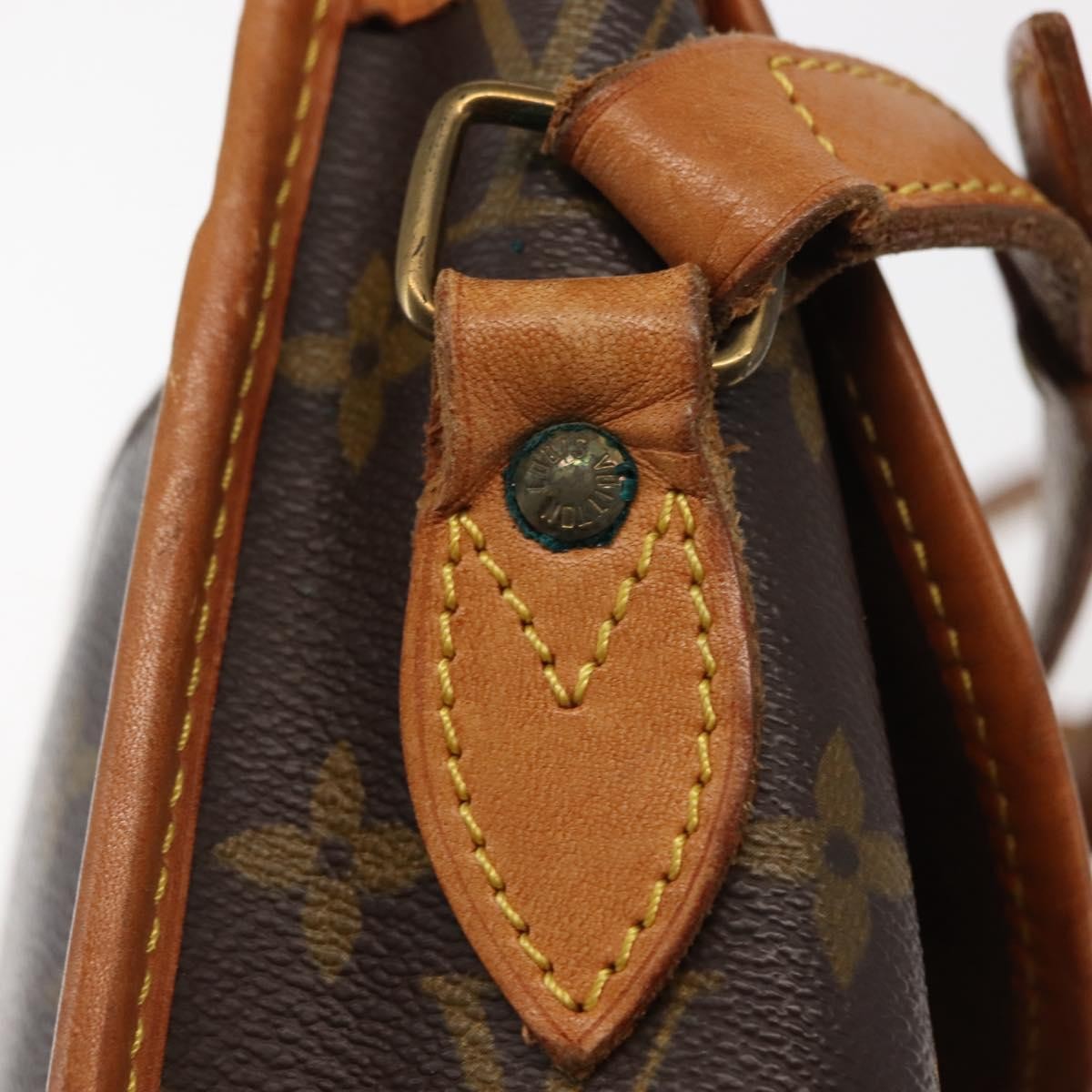 Louis Vuitton Sac Gibeciere Messenger Bag Monogram Canvas, BROWN, CANVAS, Crossbody bag