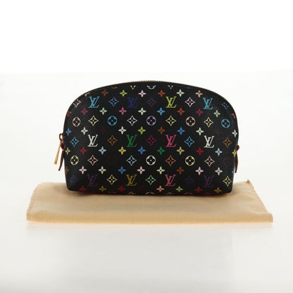 Louis Vuitton Cosmetic Pouch Monogram Multicolor, MULTICOLOUR, CANVAS, Toiletry Case