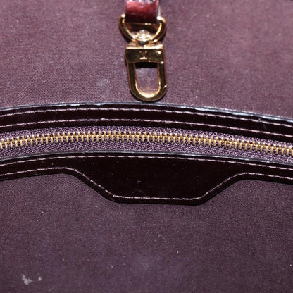 Louis Vuitton Avalon Handbag Monogram Vernis, PURPLE, PATENT_LEATHER, Tote bag