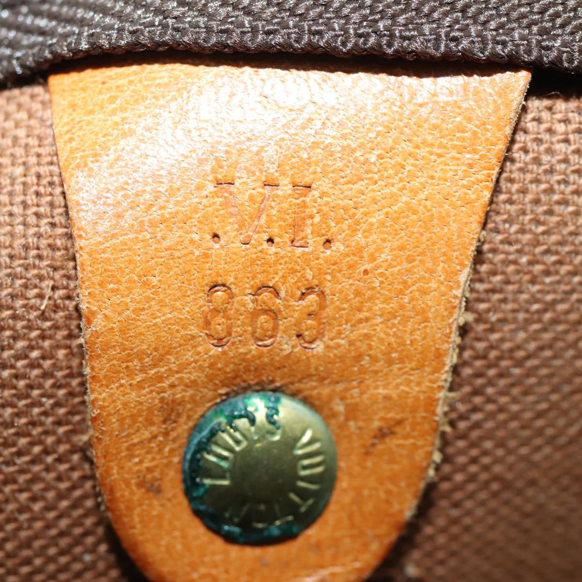 Louis Vuitton Keepall Bag Monogram Canvas, Brown, Canvas, Travel Bag