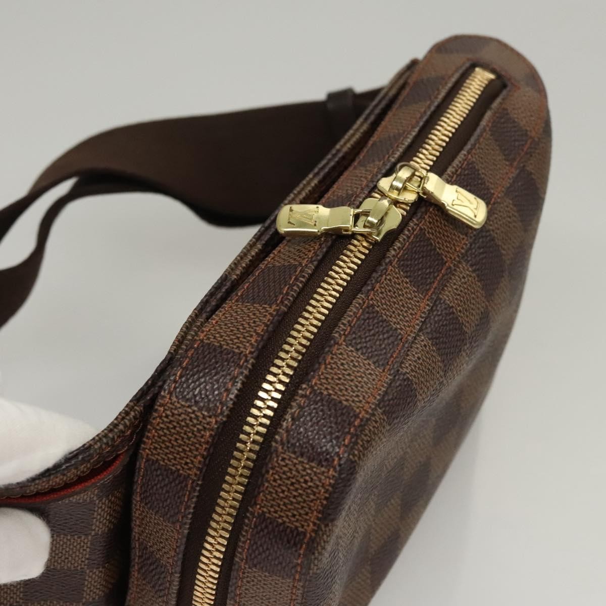 Louis Vuitton Geronimos Waist Bag Damier, BROWN, CANVAS, Shoulder bag