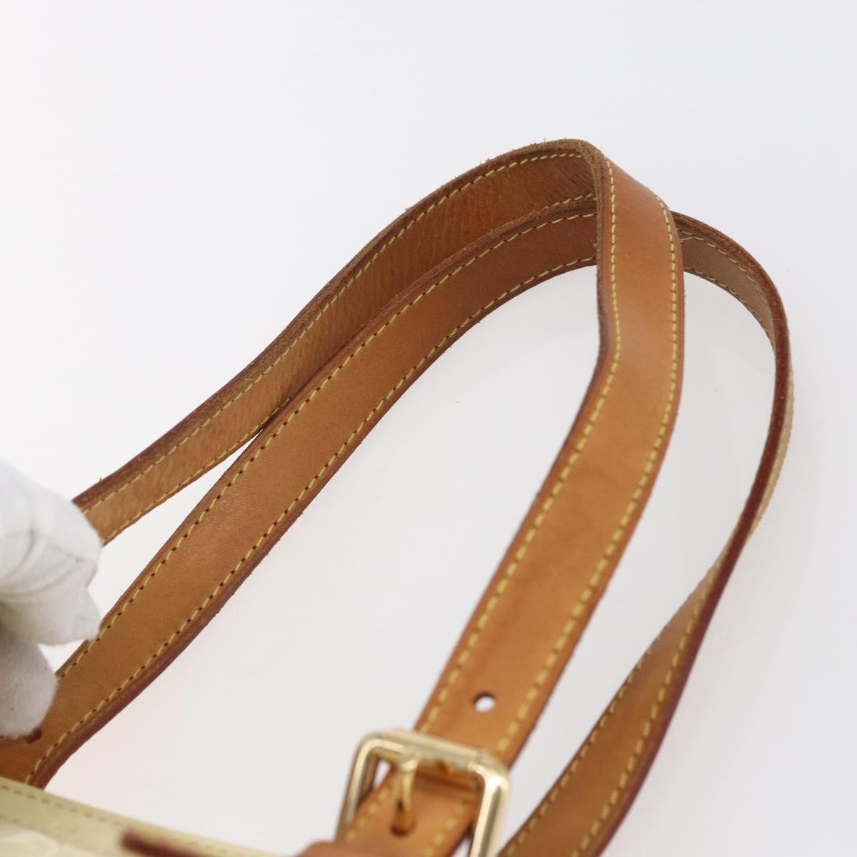 Louis Vuitton Rosewood Avenue Handbag Monogram Vernis, BEIGE, PATENT_LEATHER, Shoulder bag