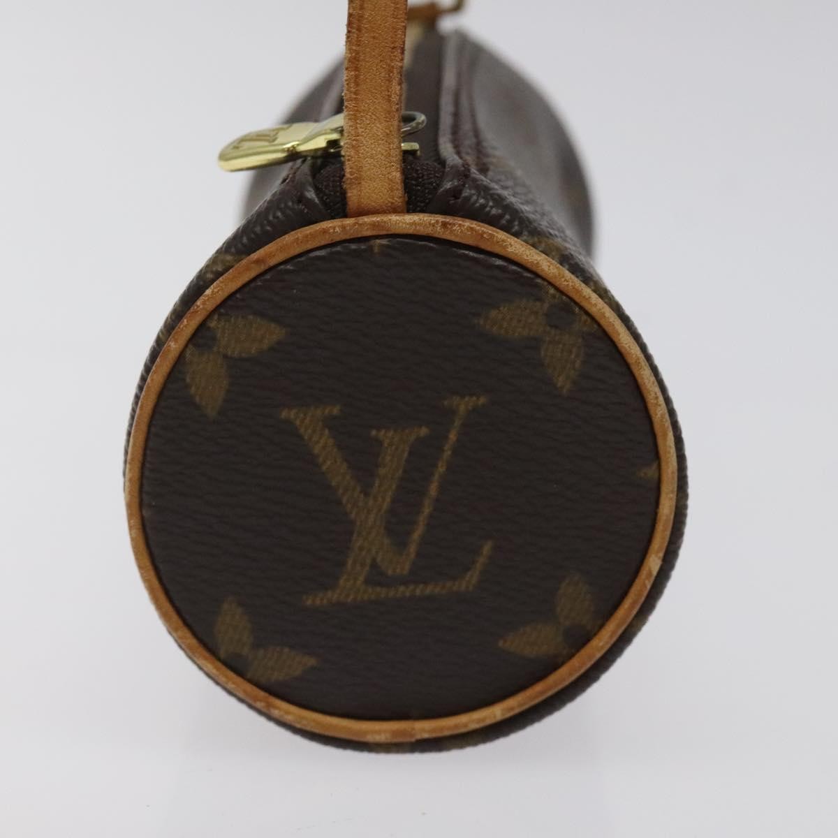 Louis Vuitton Papillon Pochette Monogram Canvas, BROWN, CANVAS, Handbag