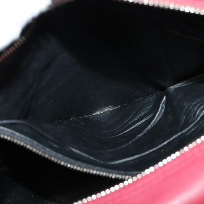 Balenciaga Triangle Duffle Bag Leather, RED, LEATHER, Handbag