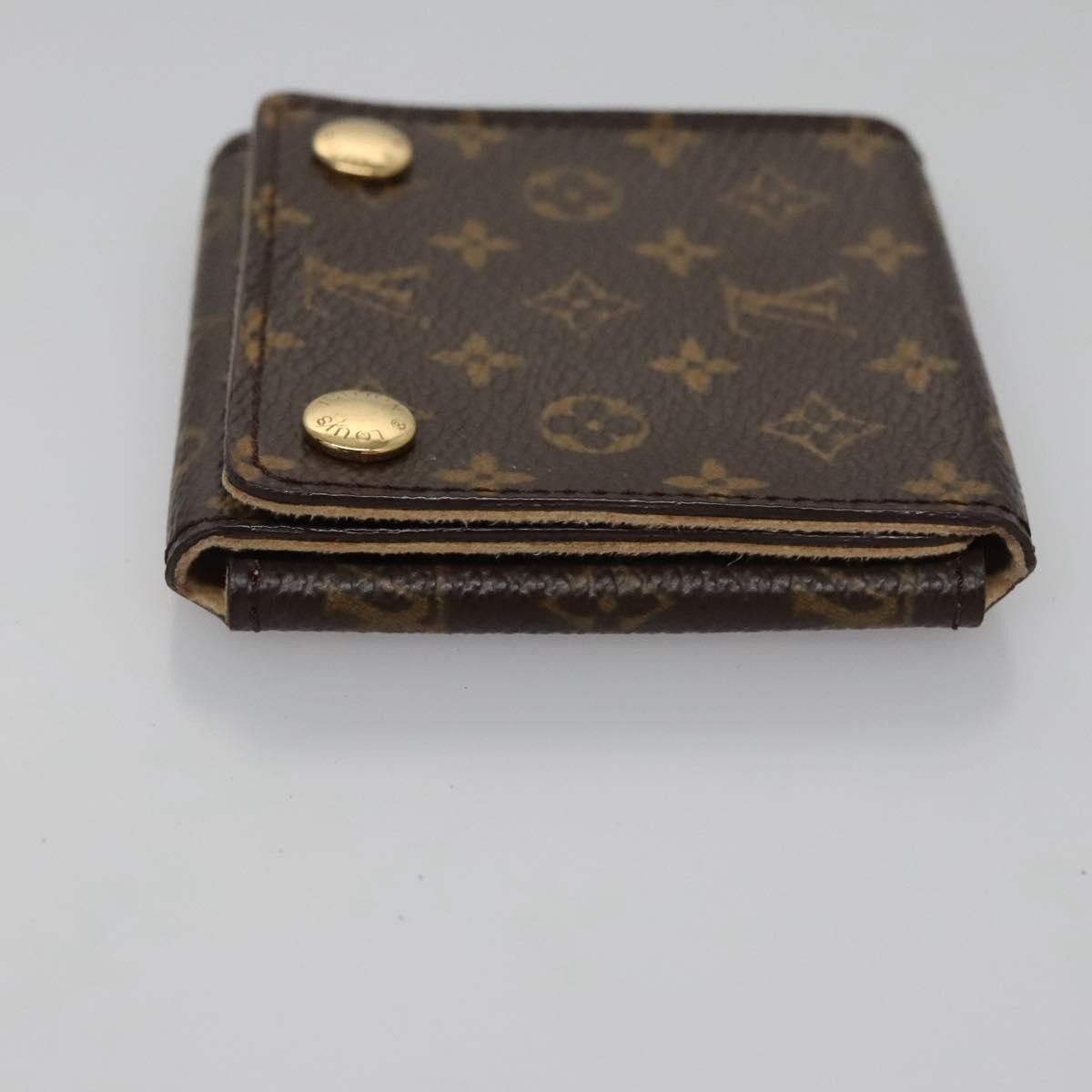 Louis Vuitton CASE JEWELRY BOX Canvas, BROWN, CANVAS, Wallets