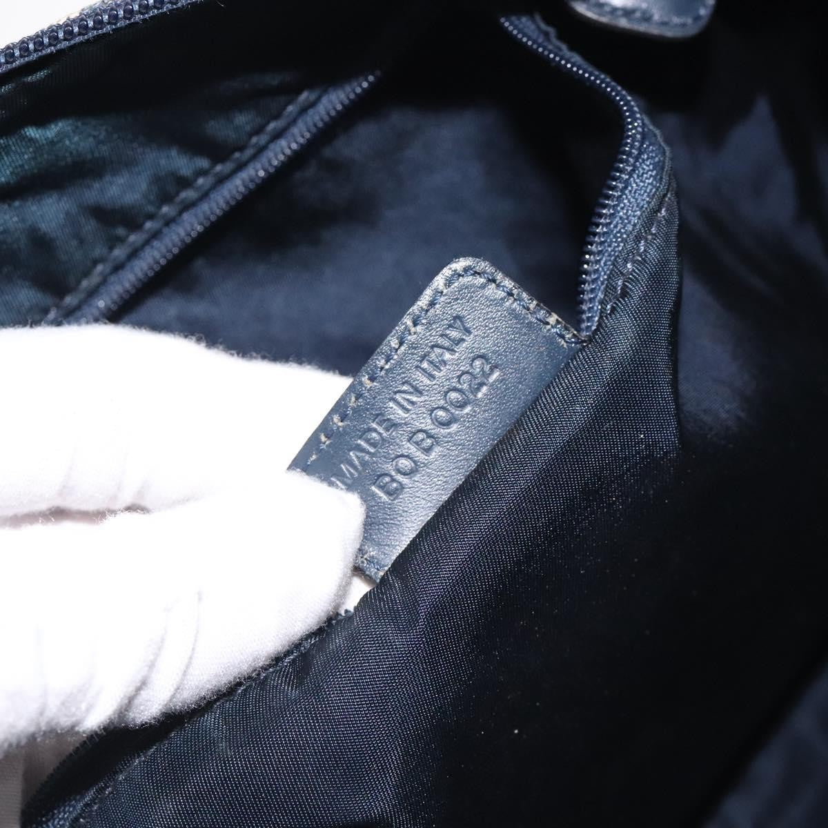 Christian Dior Vintage Trotter Messenger Bag Diorissimo Canvas, NAVY, CANVAS, Crossbody bag