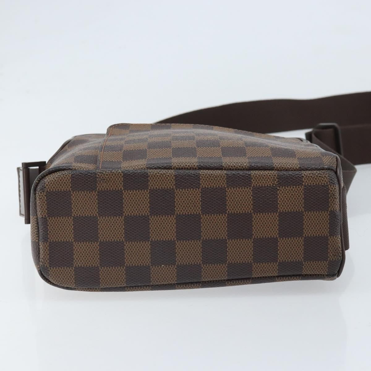 Louis Vuitton Olav Handbag Damier, BROWN, CANVAS, Shoulder bag
