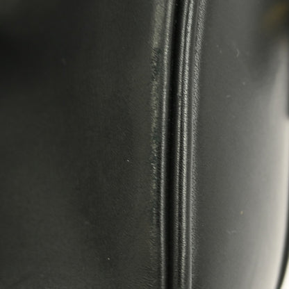 Saint Laurent Classic Baby Duffle Bag Leather, BLACK, LEATHER, Handbag