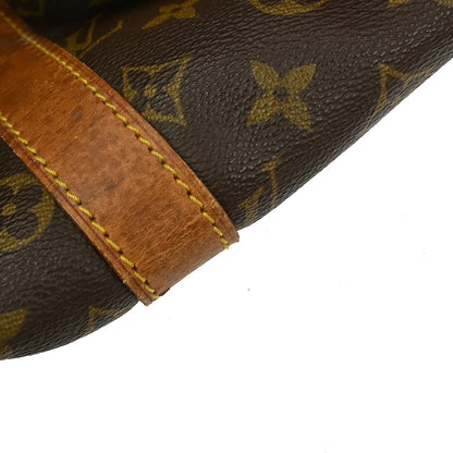 Louis Vuitton Keepall Bandouliere Bag Monogram Canvas, BROWN, CANVAS, Travel bag