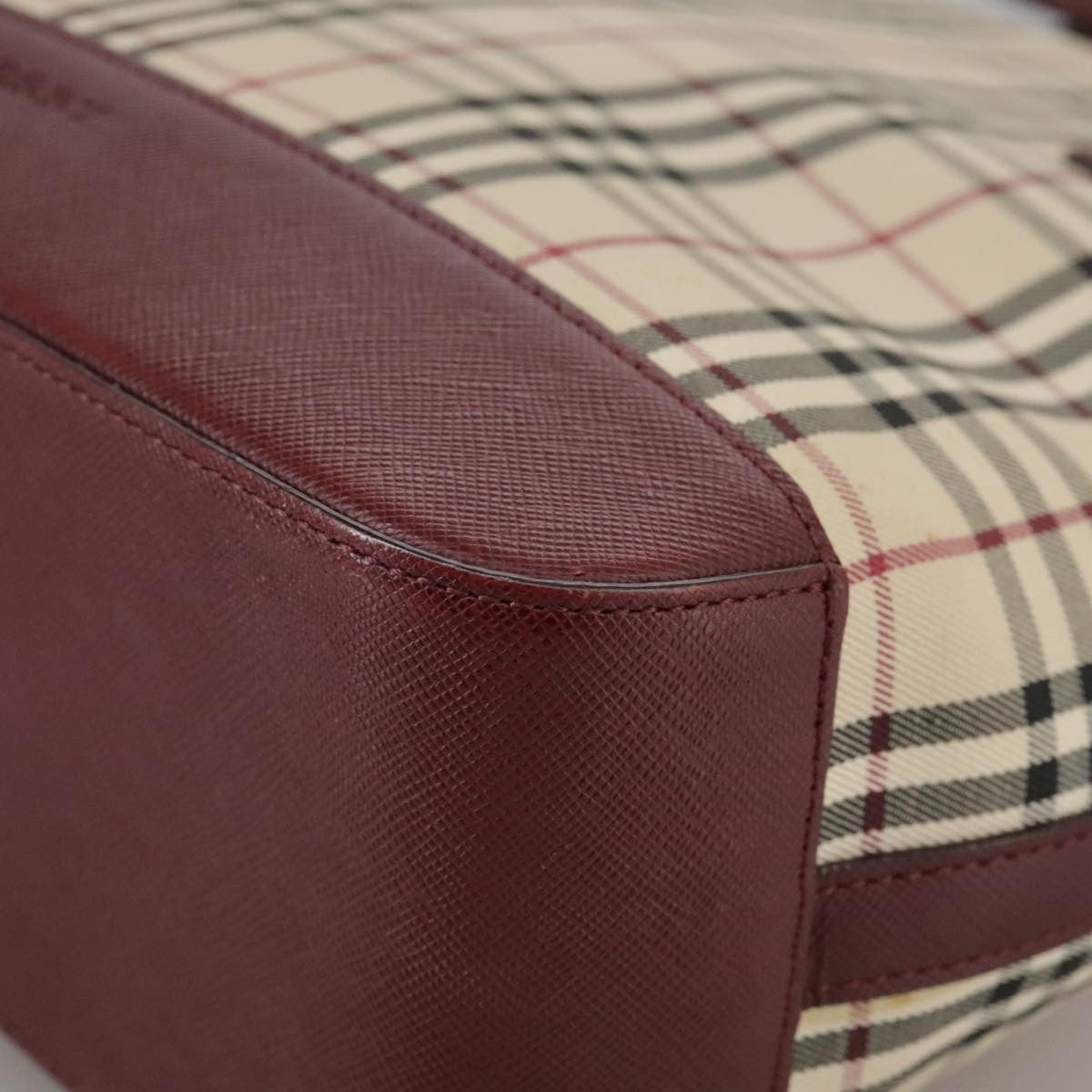 Burberry Nova Check Tote canvas check pattern, BEIGE, CANVAS, Tote bag