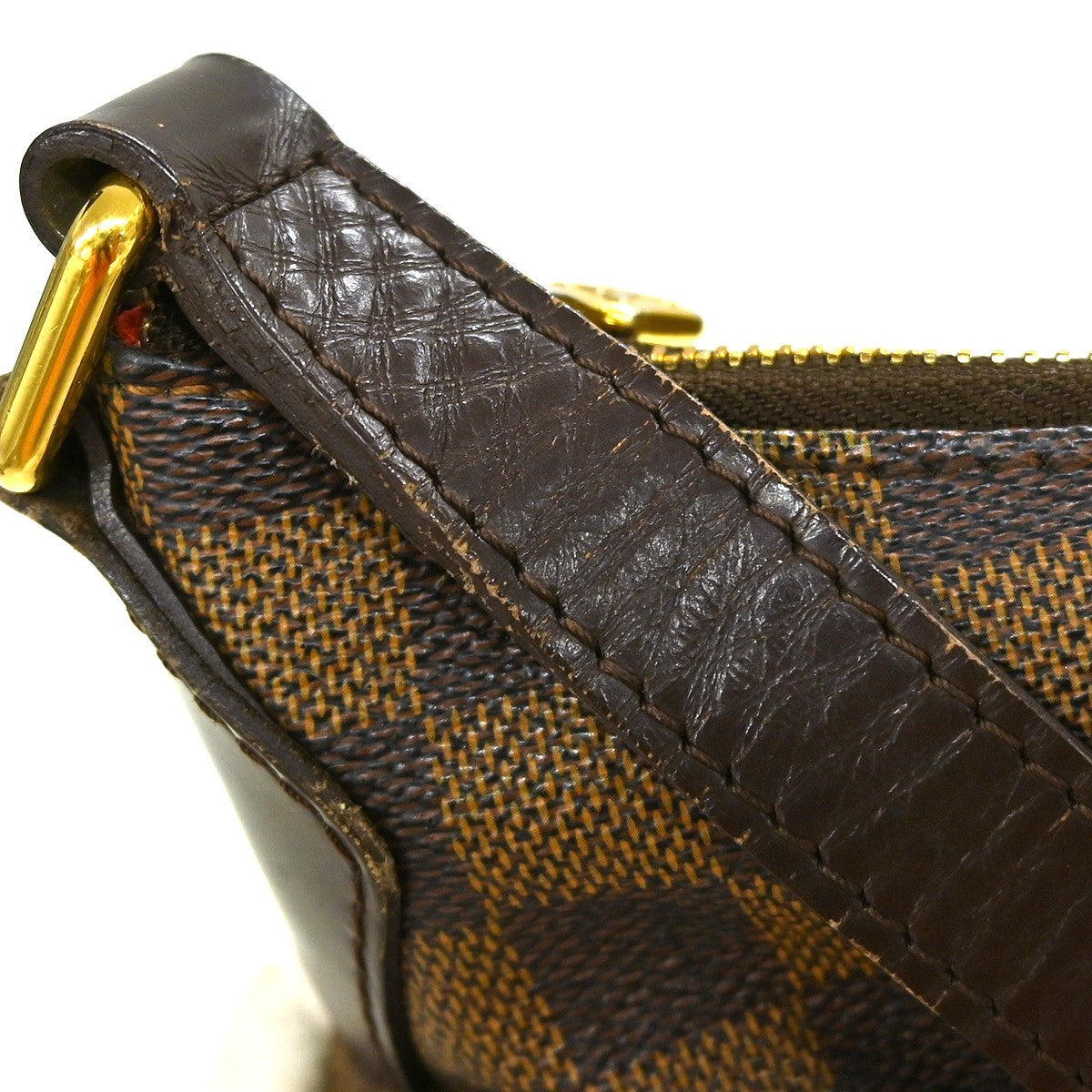 Louis Vuitton Bloomsbury Handbag Damier, Brown, Canvas, Shoulder Bag