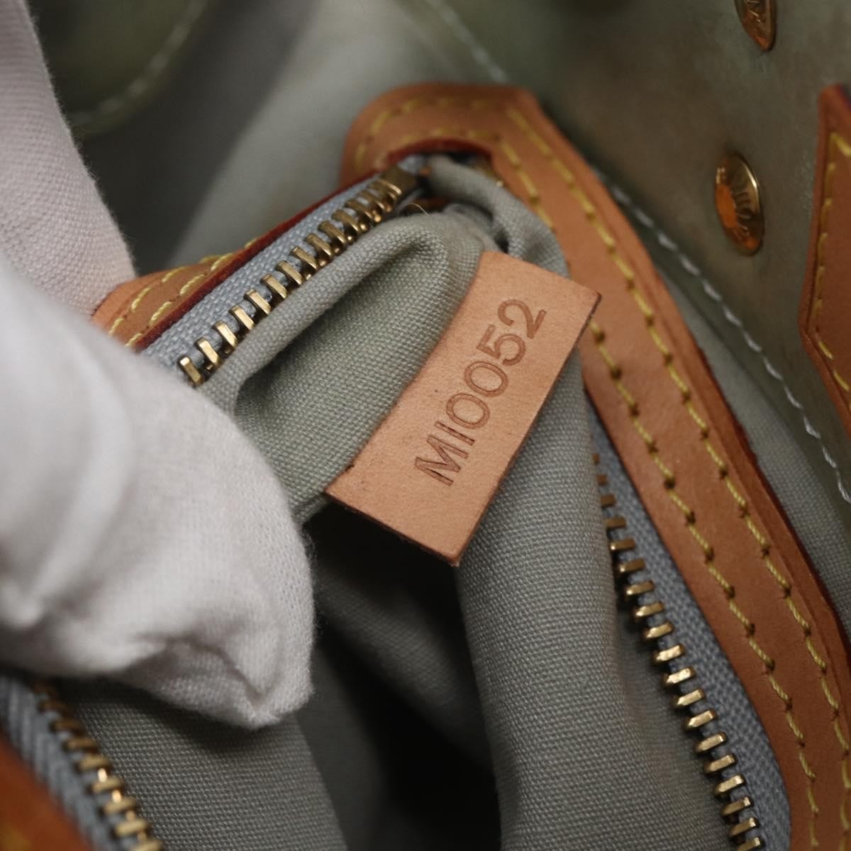 Louis Vuitton Reade Handbag Monogram Vernis, GRAY, PATENT_LEATHER, Handbag