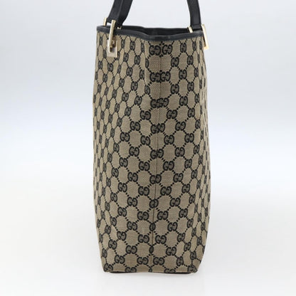 Gucci Vintage Bucket Shopping Tote GG Canvas, BEIGE, CANVAS, Tote bag