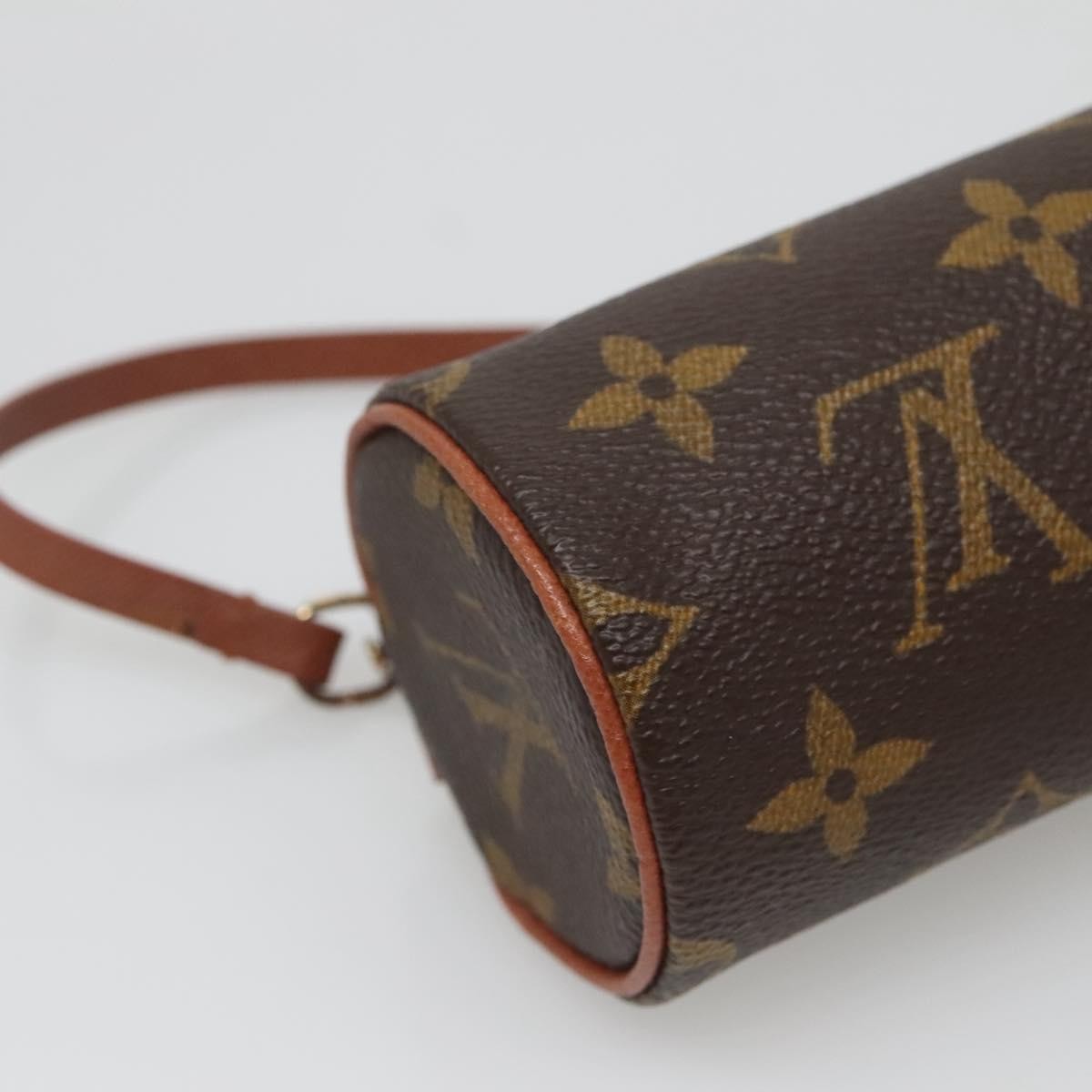 Louis Vuitton Papillon Pochette Monogram Canvas, BROWN, CANVAS, Clutche & pouche