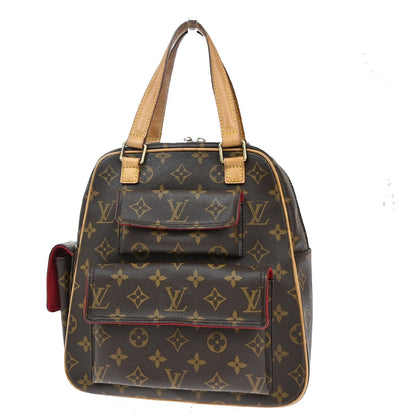 Louis Vuitton Excentri-Cite Handbag Monogram Canvas, BROWN, CANVAS, Handbag