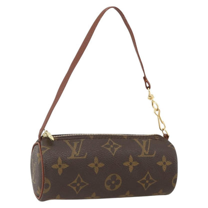 Louis Vuitton Papillon Pochette Monogram Canvas, BROWN, CANVAS, Clutche & pouche