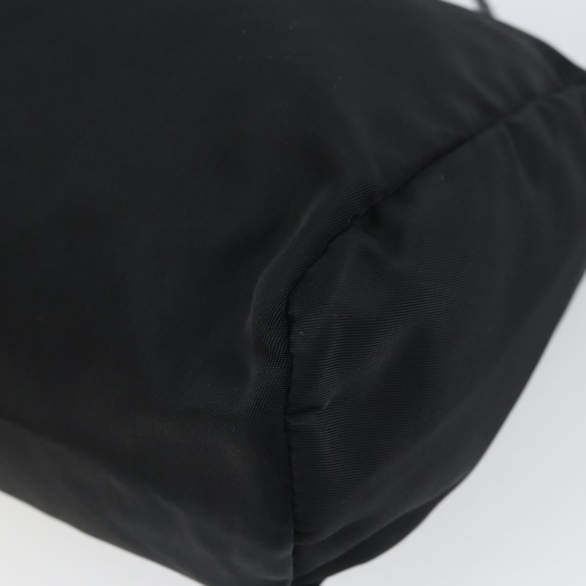 Prada Vintage Pouch Tessuto, BLACK, NYLON, Clutche & pouche