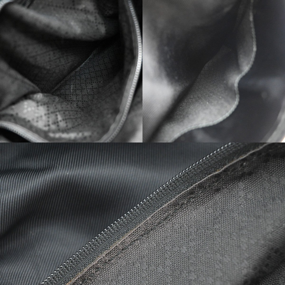 Gucci Vintage tote Nylon, BLACK, NYLON, Tote bag