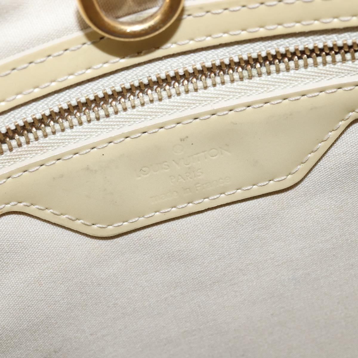 Louis Vuitton Wilshire Handbag Monogram Vernis, BEIGE, PATENT_LEATHER, Handbag