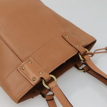 Gucci Vintage Handbag Leather, BEIGE, LEATHER, Handbag