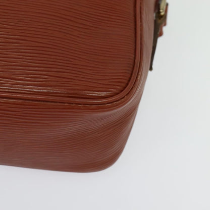 Louis Vuitton Trocadero Handbag Epi Leather, BROWN, LEATHER, Shoulder bag
