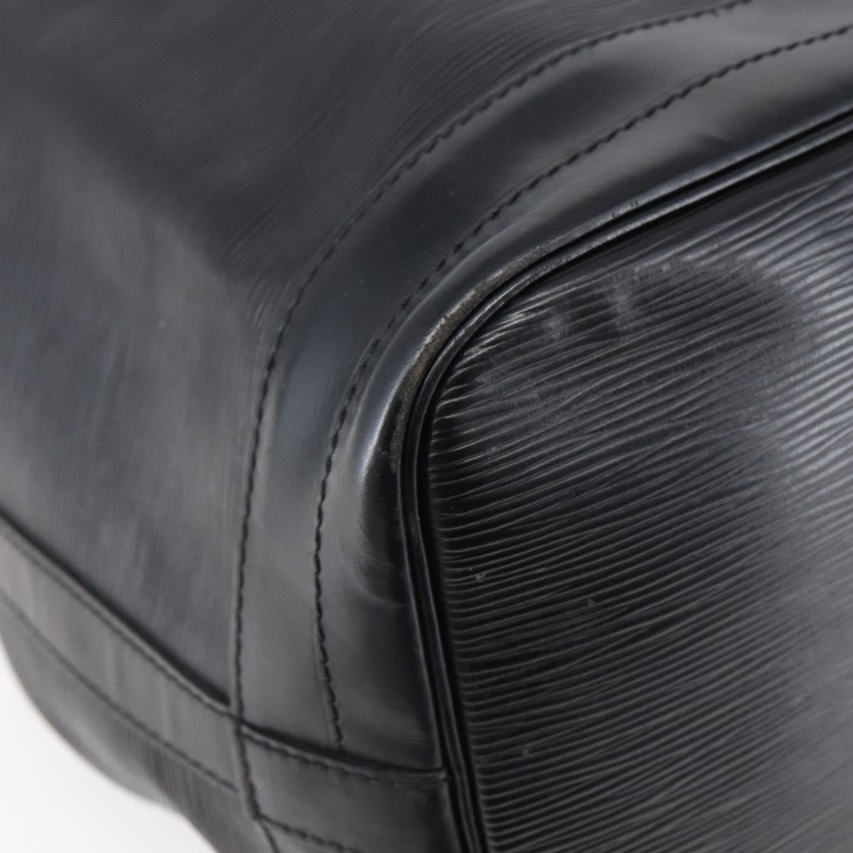 Louis Vuitton Noe Handbag Epi leather, BLACK, LEATHER, Shoulder bag