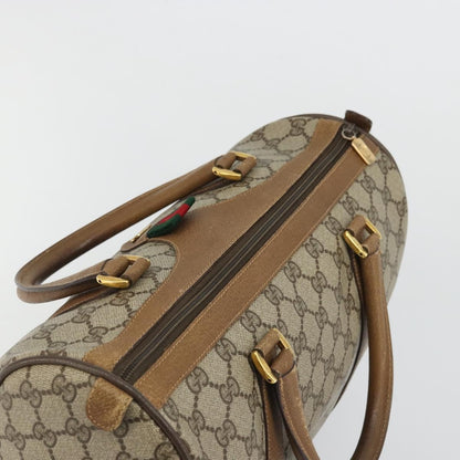 Gucci Vintage Web Sherry Line Handbag Micro GG Canvas, Beige, Canvas, Handbag