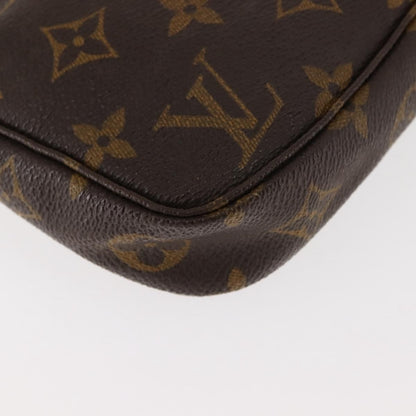 Louis Vuitton Pochette Accessoires NM Monogram Canvas, BROWN, CANVAS, Clutche & pouche