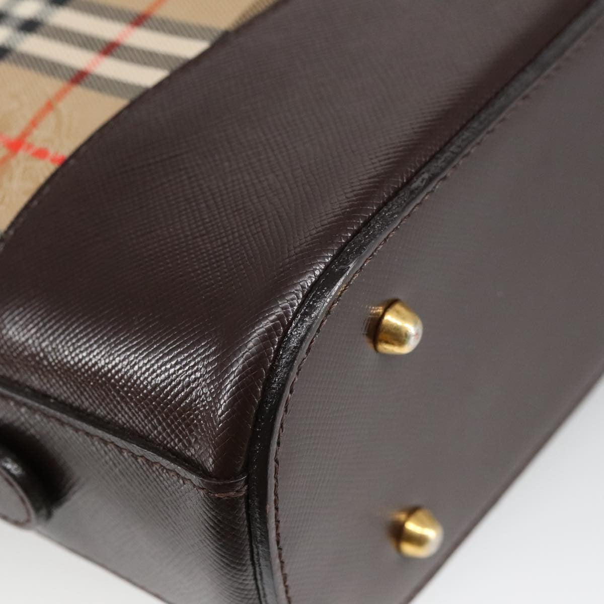 Burberry Shoulder Bag Nova Check Canvas, BEIGE, CANVAS, Shoulder bag