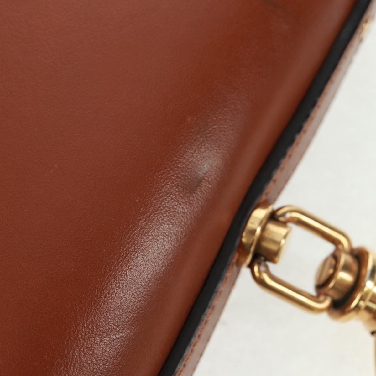 Chloe Nile Crossbody Bag Leather, BROWN, LEATHER, Handbag