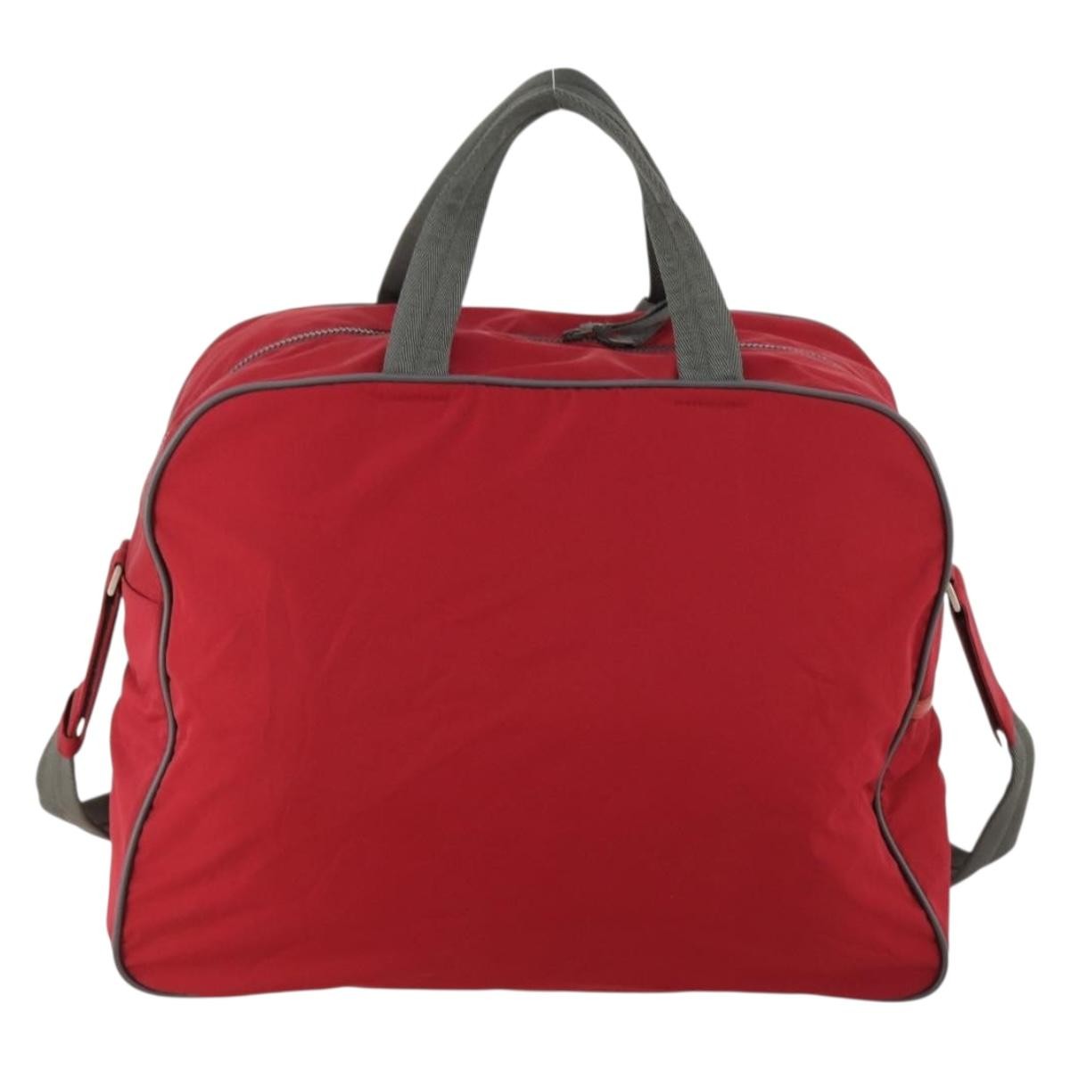 Prada Sport Line Boston Bag Nylon, Red, Nylon, Travel Bag