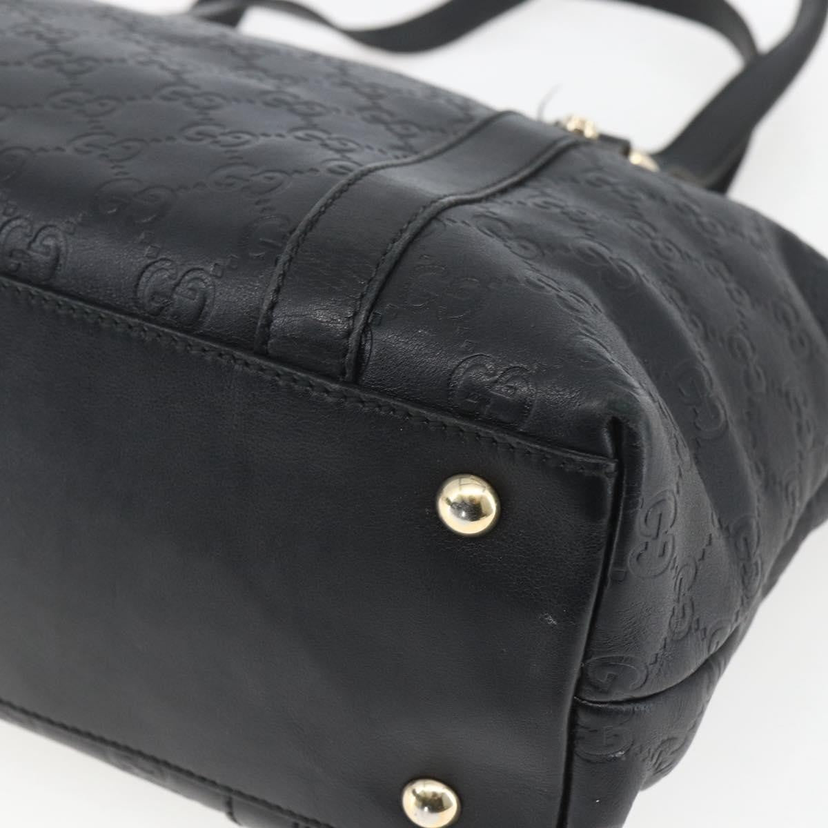 Gucci Abbey Zip Tote Guccissima, BLACK, CANVAS, Tote bag