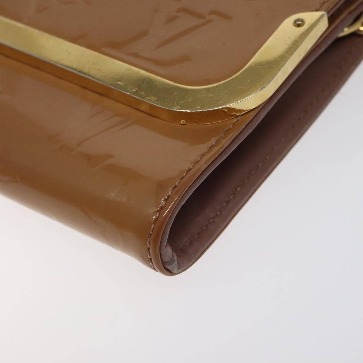 Louis Vuitton Rossmore Handbag Monogram Vernis, BROWN, PATENT_LEATHER, Shoulder bag