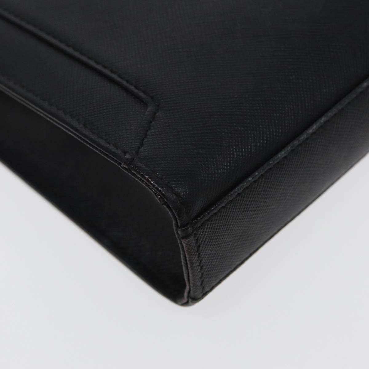 Burberry Zip Pouch Leather, BLACK, LEATHER, Clutche & pouche