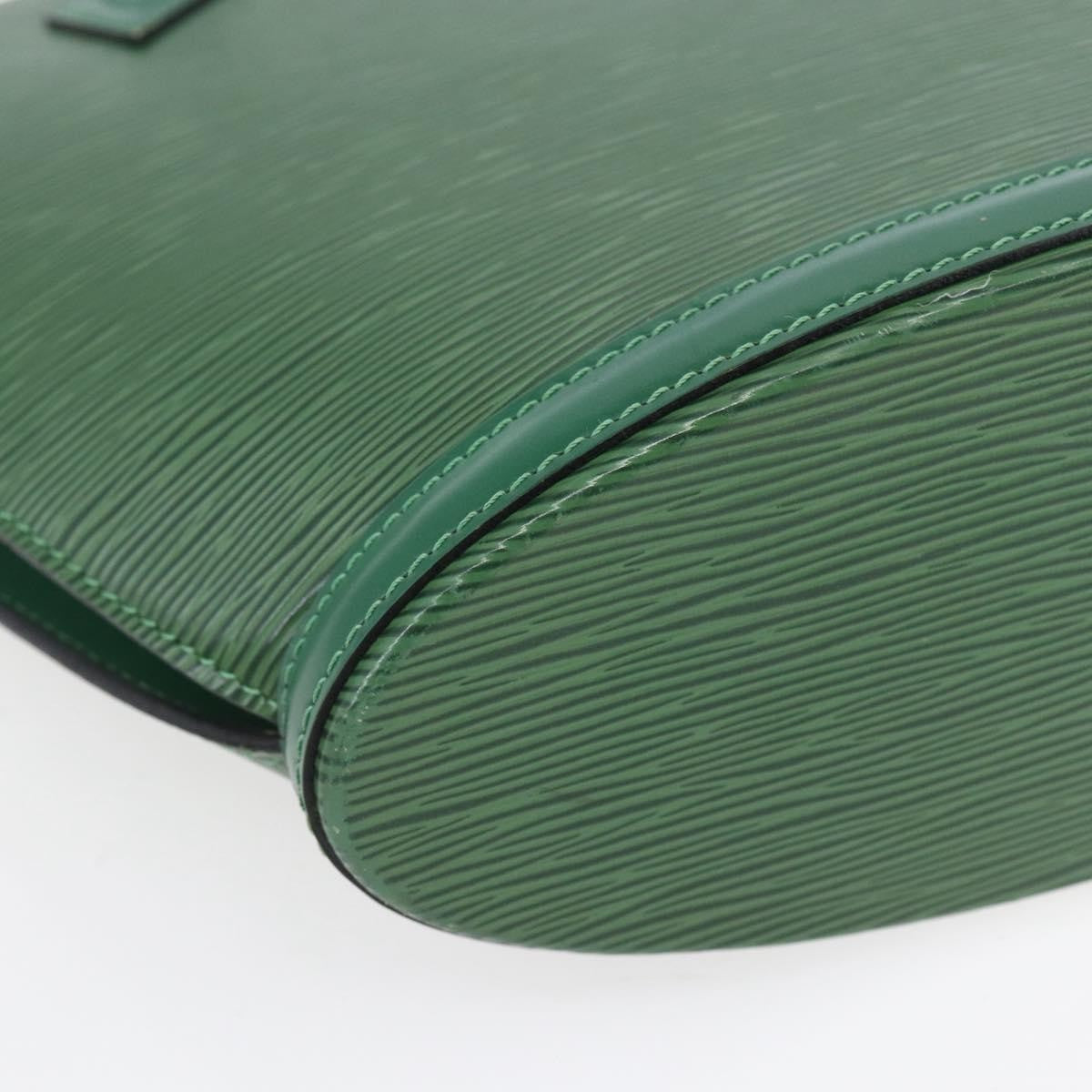 Louis Vuitton Saint Jacques Handbag Epi Leather, GREEN, LEATHER, Shoulder bag