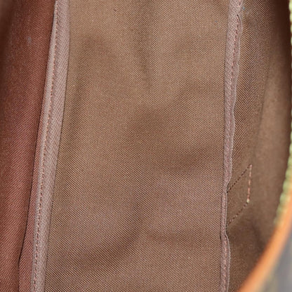 Louis Vuitton Saumur Handbag Monogram Canvas, BROWN, CANVAS, Handbag