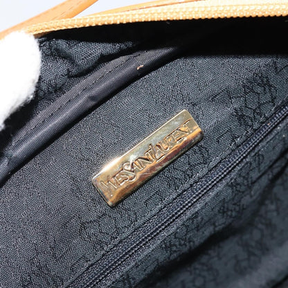 Saint Laurent Vintage Shoulder Bag Canvas, Navy, Canvas, Shoulder Bag
