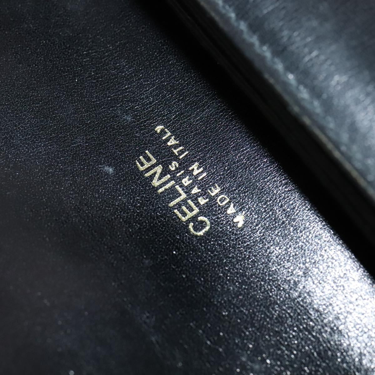 Celine Horse Carriage Shoulder bag Leather, BLACK, LEATHER, Shoulder bag