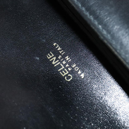 Celine Horse Carriage Shoulder bag Leather, BLACK, LEATHER, Shoulder bag