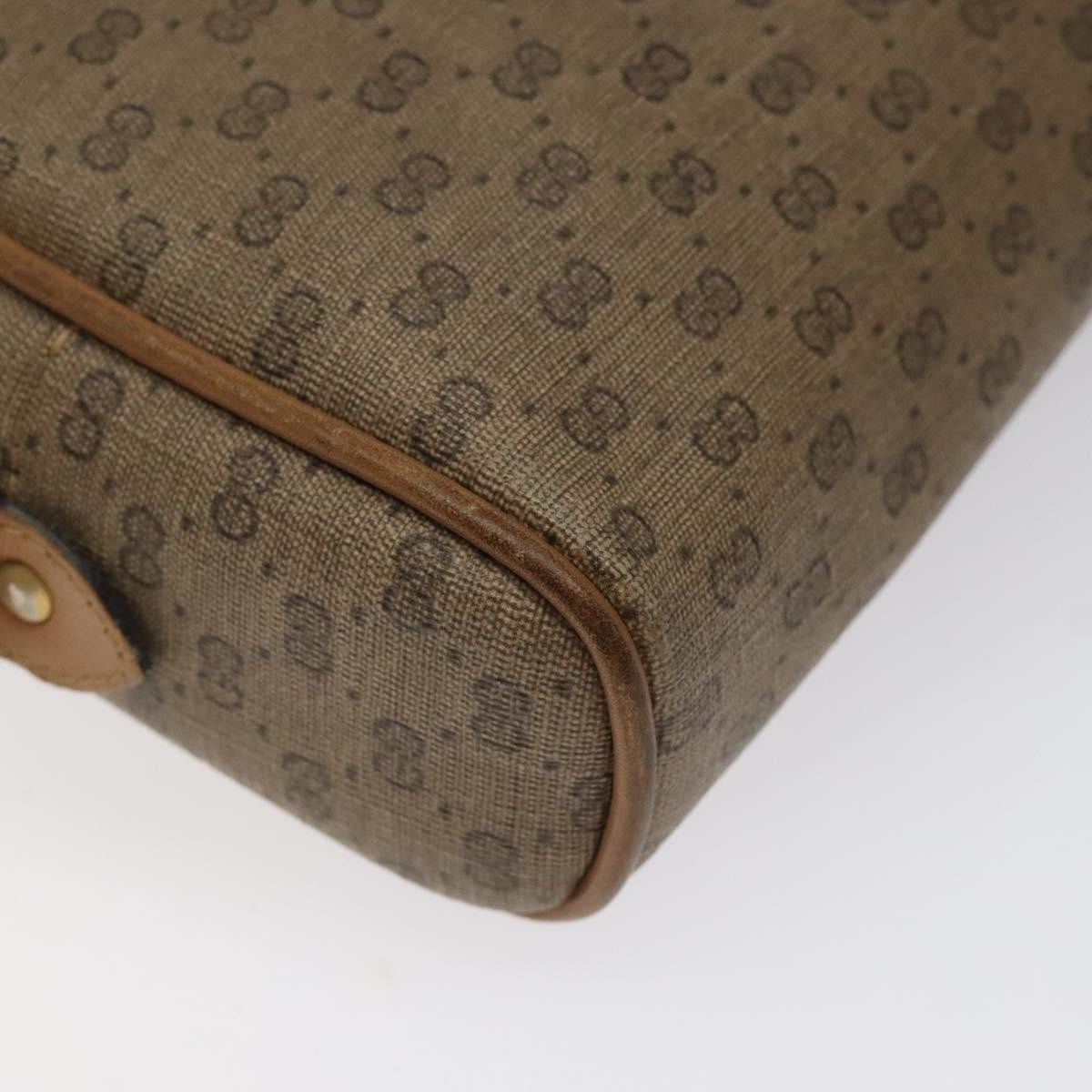 Gucci Micro GG supreme shoulder bag GG canvas, BEIGE, PVC, Shoulder bag