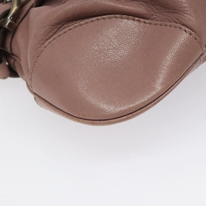 Salvatore Ferragamo Marisa Satchel Leather, PINK, LEATHER, Handbag