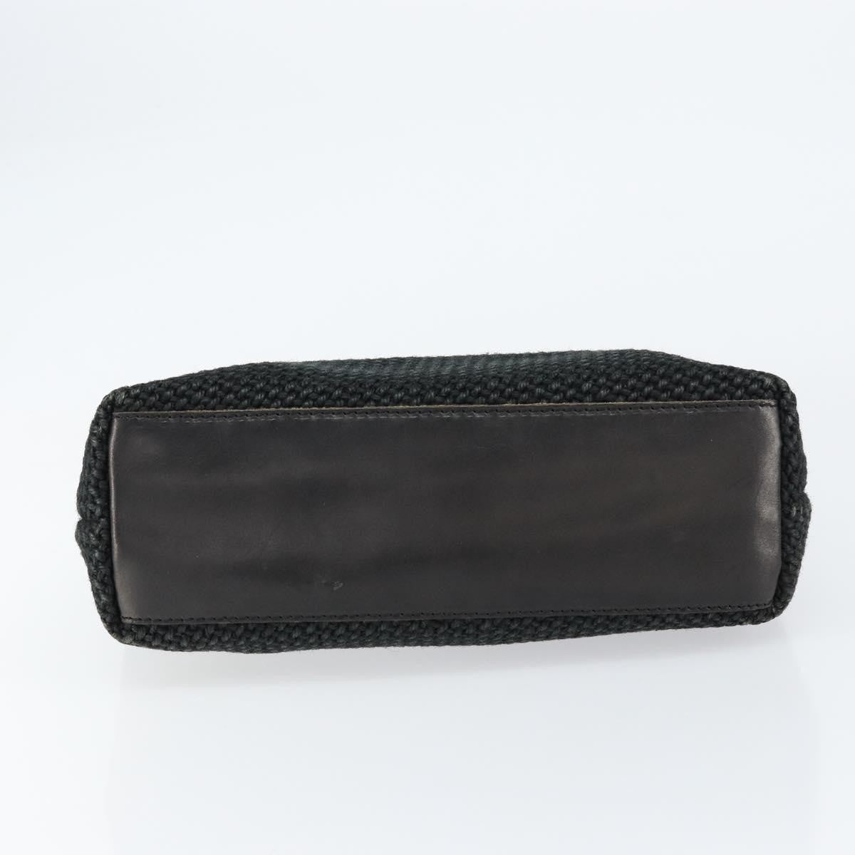 Bottega Veneta Vintage handbag Canvas, BLACK, CANVAS, Handbag