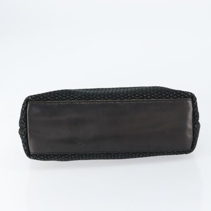 Bottega Veneta Vintage handbag Canvas, BLACK, CANVAS, Handbag